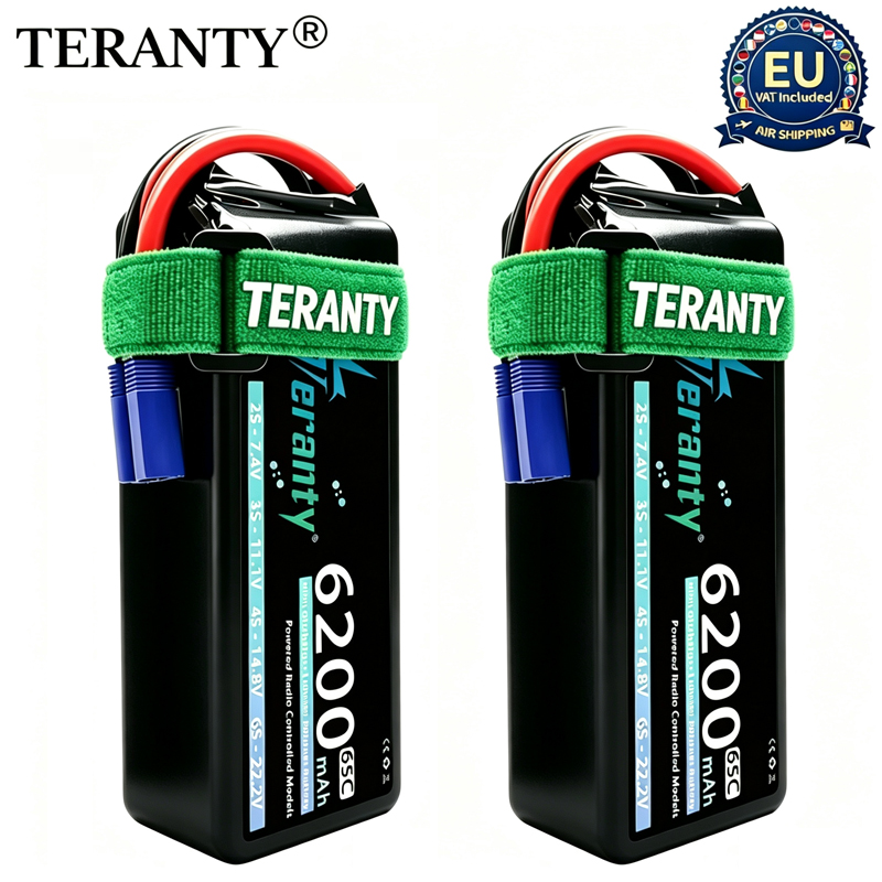 Rc Hobby Trucks - TERANTY 6S 6200mAh Lipo Battery 22.2V
