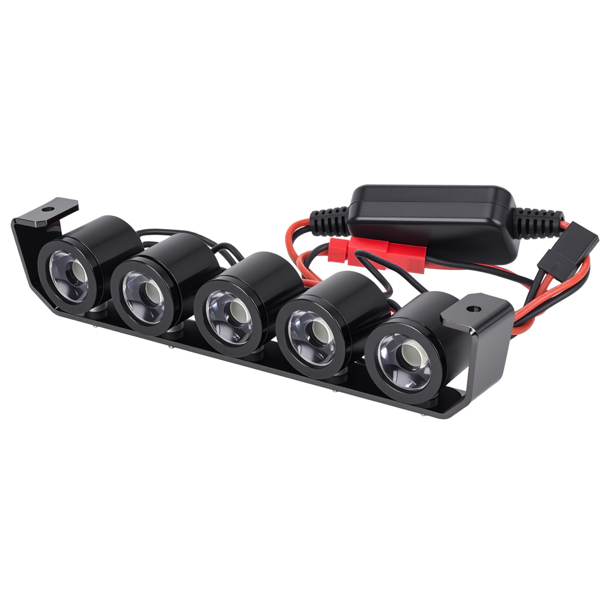 Aluminum 5 LED Light Headlight - Rc Hobby Lobby ulasan dan harga