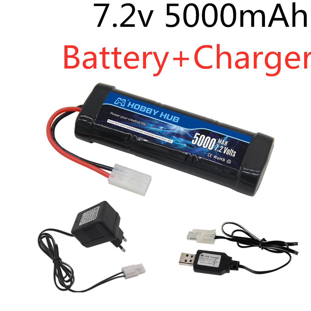 7.2V 5000mAh Ni-MH Battery Pac - Rc Hobby & Maskinservice I Eskilstuna ulasan dan harga