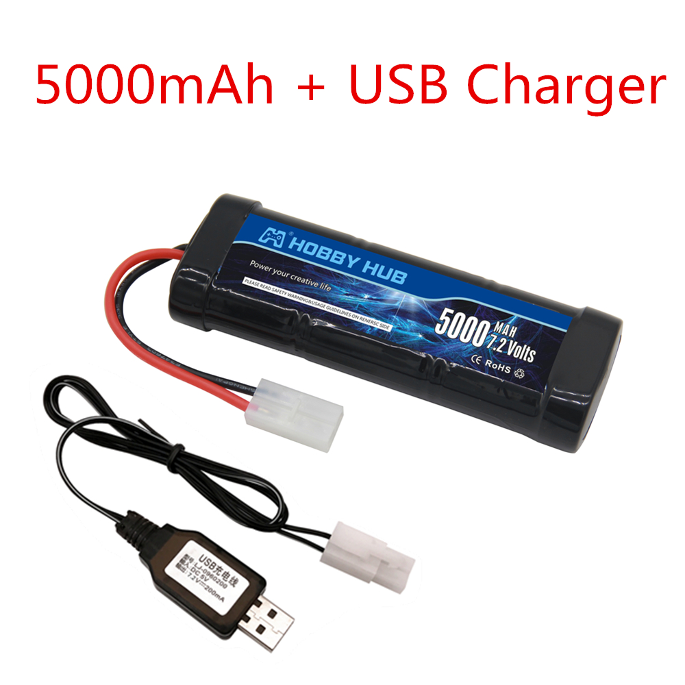 7.2V 5000mAh Ni-MH Battery Pac - Rc Hobby & Maskinservice I Eskilstuna ulasan dan harga
