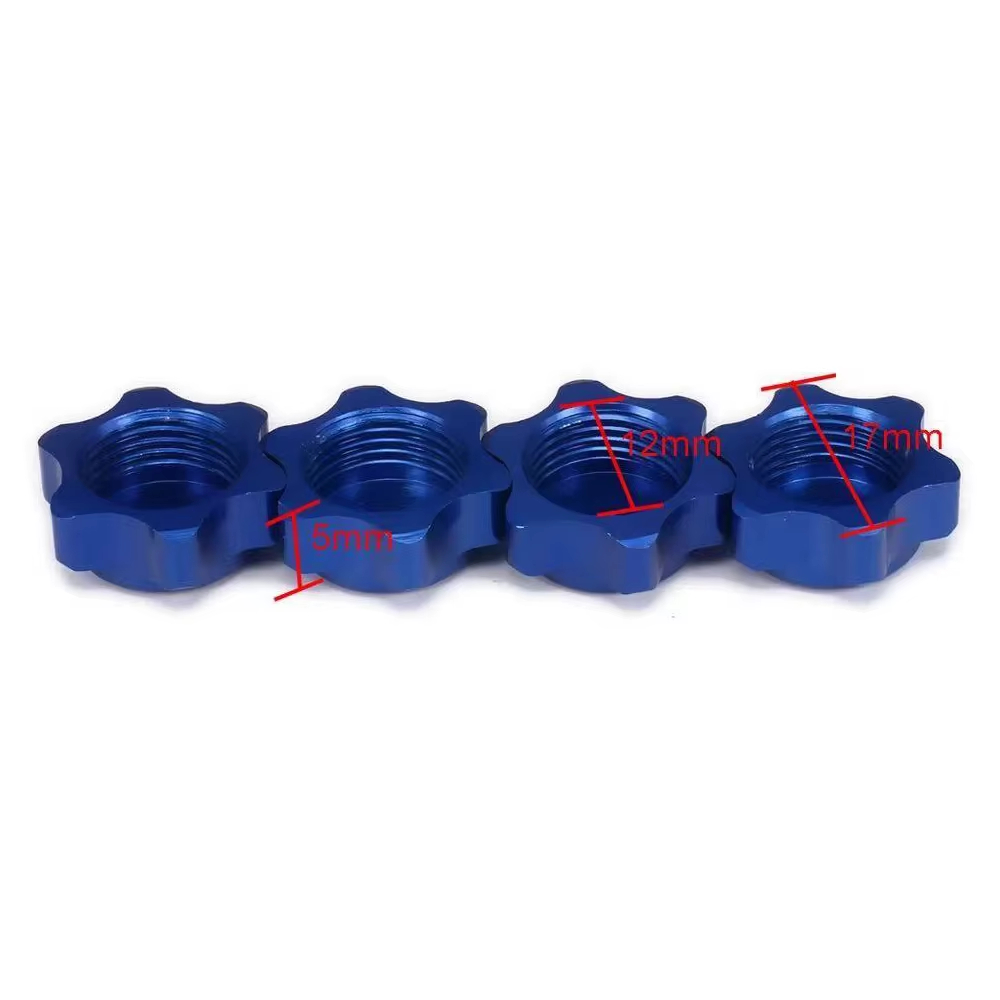 17mm Aluminum Wheel Hub Hex Nu - Rc Hobby & Maskinservice I Eskilstuna ulasan dan harga