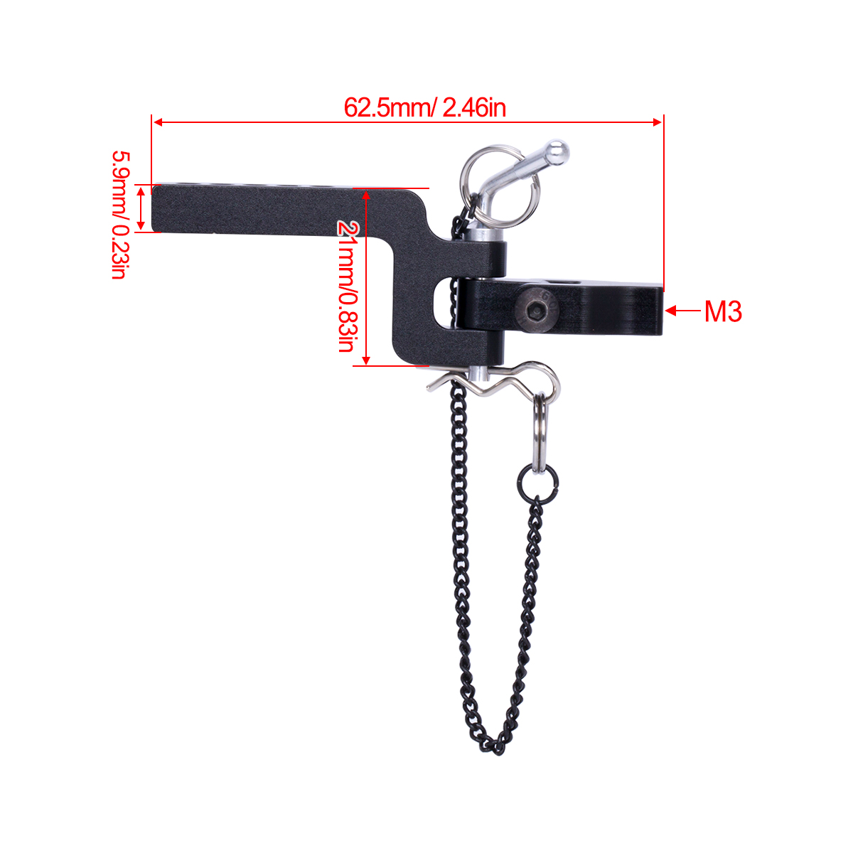CNC Trailer Hook Rescue Access - Rc Crawler 4X4 ulasan dan harga