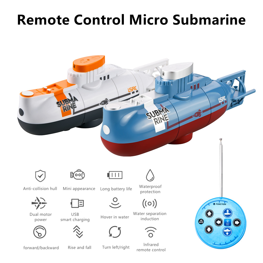 Simulation Micro Wireless Remo - Rc Submarine Water ulasan dan harga
