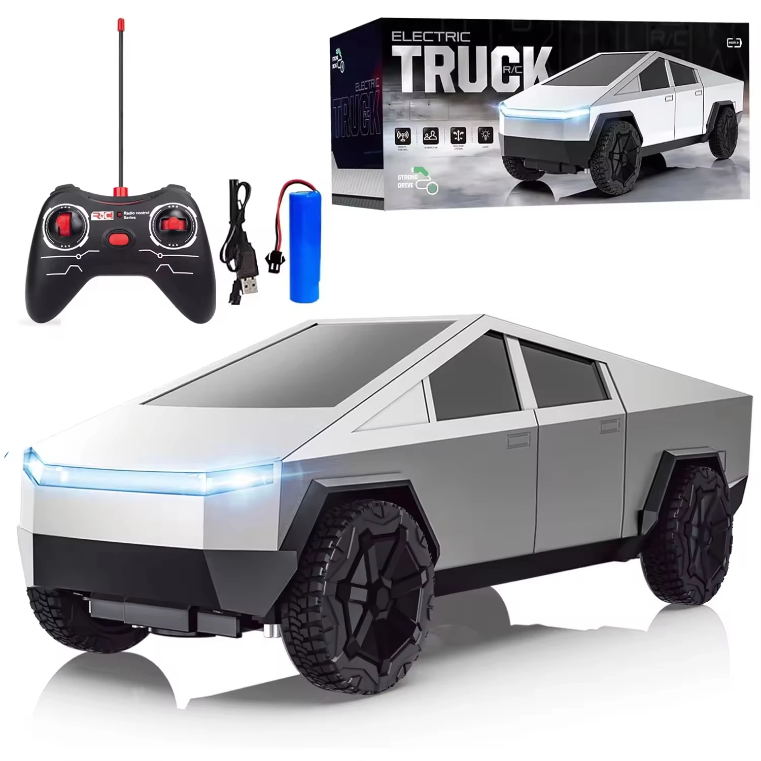 1:24 RC Cybertruck Pickup 4WD  - Rc Hobby Lobby ulasan dan harga