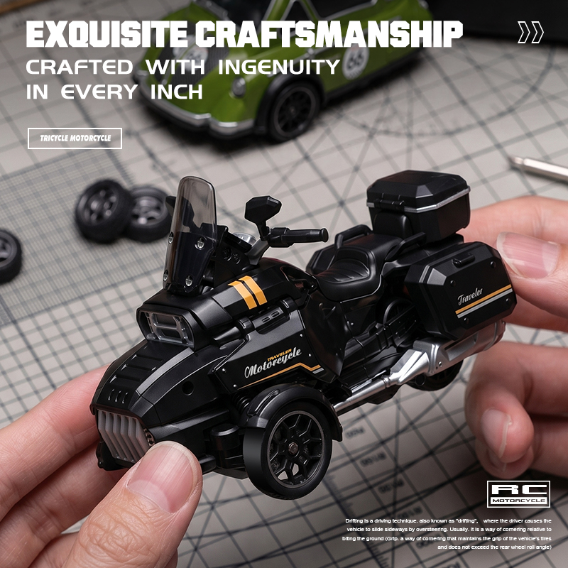 1:43 RC Drift Three-Wheeled Mo - Rc Drift Car Brushless ulasan dan harga