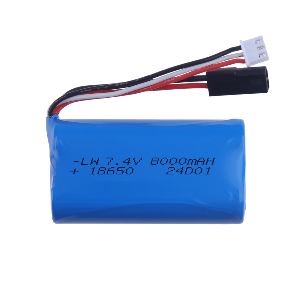 (5500 Plug) 18650 7.4V 8000Mah - Rc Hobby & Maskinservice I Eskilstuna ulasan dan harga