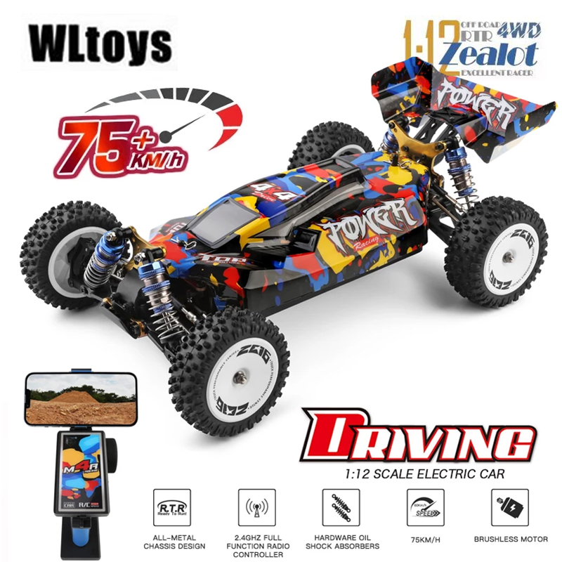 WLtoys 124017 124007 75KM/H  R - Rc Hobby Lobby ulasan dan harga