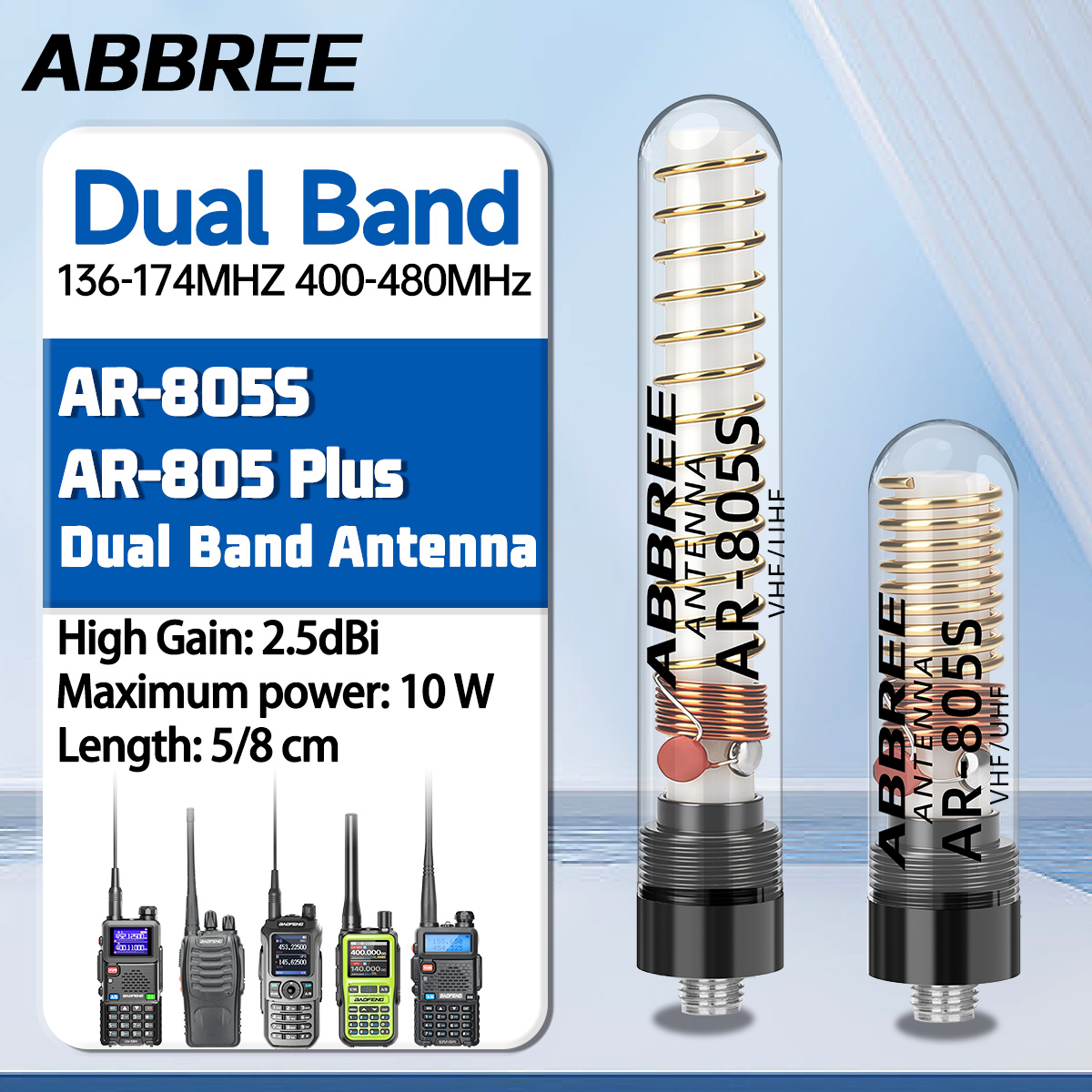 ABBREE Walkie Talkie Mini Ante - Rc Drift Car Brushless ulasan dan harga